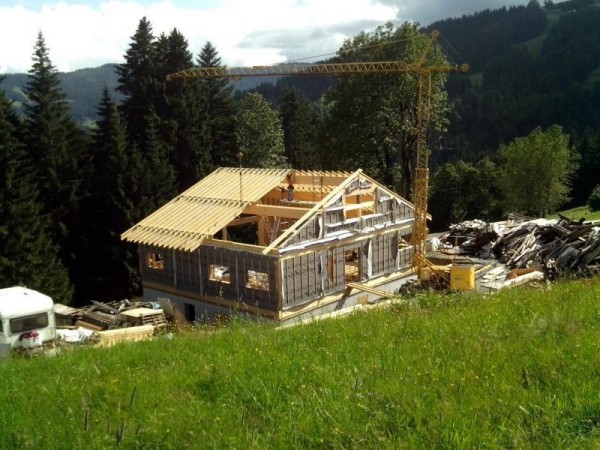 Projet de renovation d'un chalet à Cordon (vue3)